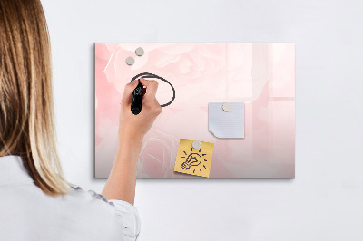 Tableau magnétique effaçable Un tableau pour présenter des souvenirs et des photos