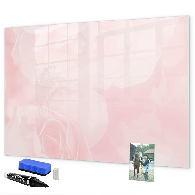 Tableau magnétique effaçable Un tableau pour présenter des souvenirs et des photos