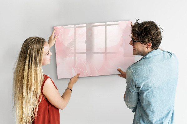 Tableau magnétique effaçable Un tableau pour présenter des souvenirs et des photos