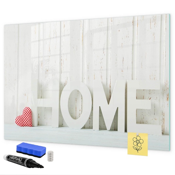 Tableau magnétique effaçable Décoration murale avec des souvenirs personnels