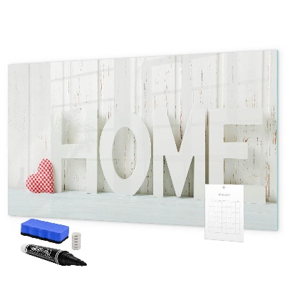 Tableau magnétique effaçable Décoration murale avec des souvenirs personnels