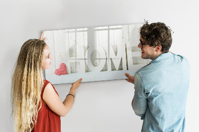 Tableau magnétique effaçable Décoration murale avec des souvenirs personnels