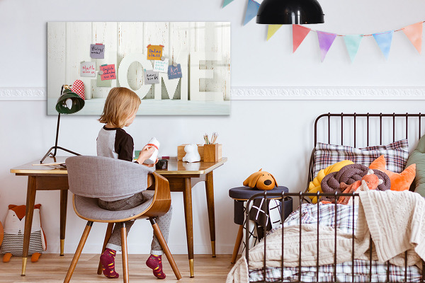 Tableau magnétique effaçable Décoration murale avec des souvenirs personnels