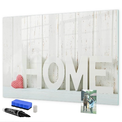 Tableau magnétique effaçable Décoration murale avec des souvenirs personnels