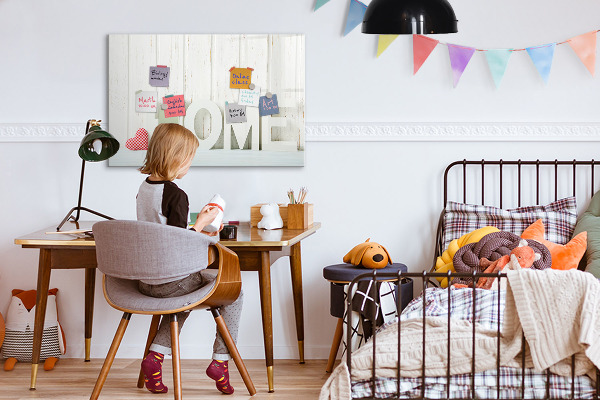 Tableau magnétique effaçable Décoration murale avec des souvenirs personnels