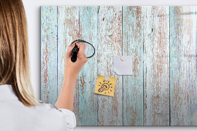 Tableau magnétique effaçable Un tableau pour épingler des souvenirs et des notes