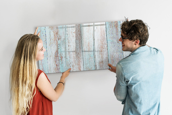 Tableau magnétique effaçable Un tableau pour épingler des souvenirs et des notes