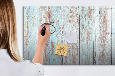 Tableau magnétique effaçable Un tableau pour épingler des souvenirs et des notes