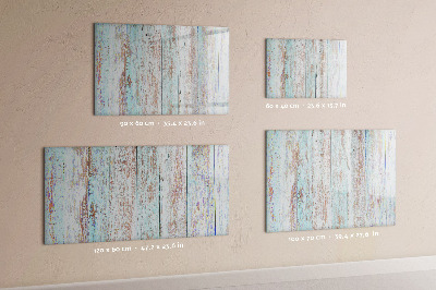 Tableau magnétique effaçable Un tableau pour épingler des souvenirs et des notes