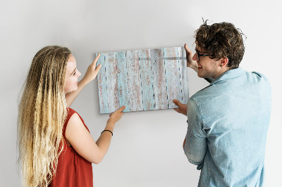 Tableau magnétique effaçable Un tableau pour épingler des souvenirs et des notes