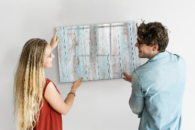 Tableau magnétique effaçable Un tableau pour épingler des souvenirs et des notes