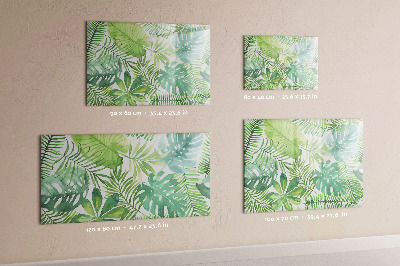 Tableau effaçable magnétique Tableau vert pour photos et notes