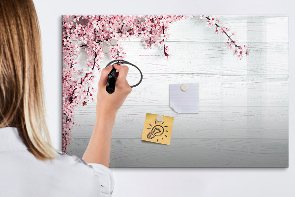 Tableau effaçable magnétique Un espace créatif pour présenter des photos