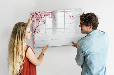 Tableau effaçable magnétique Un espace créatif pour présenter des photos