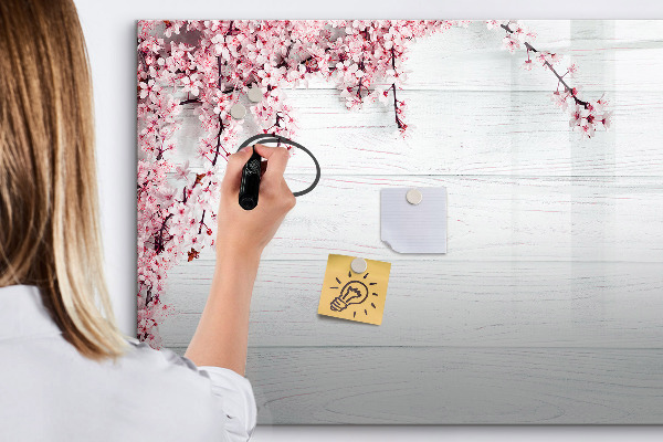 Tableau effaçable magnétique Un espace créatif pour présenter des photos