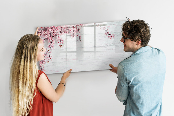 Tableau effaçable magnétique Un espace créatif pour présenter des photos