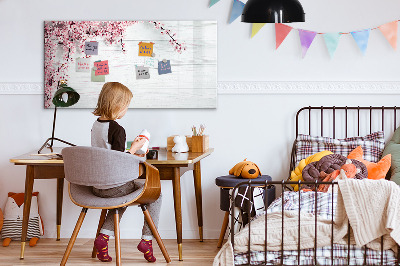 Tableau effaçable magnétique Un espace créatif pour présenter des photos