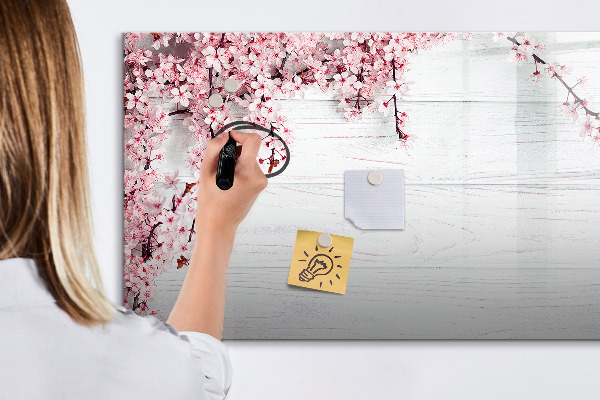 Tableau effaçable magnétique Un espace créatif pour présenter des photos