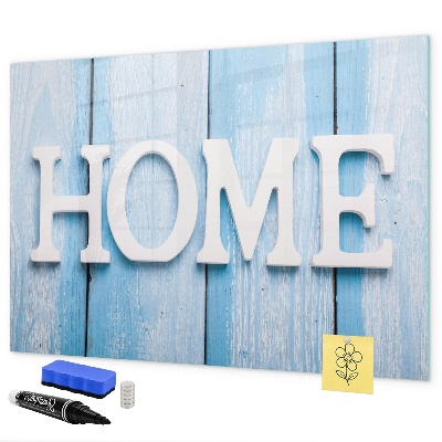 Tableau magnétique effaçable Décoration murale sur le thème de la maison