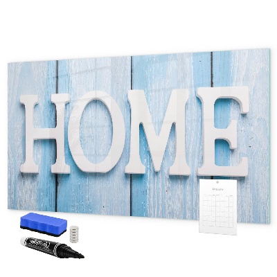 Tableau magnétique effaçable Décoration murale sur le thème de la maison