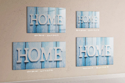Tableau magnétique effaçable Décoration murale sur le thème de la maison
