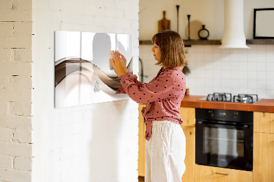 Tableau effaçable magnétique Panneau d'affichage photo moderne