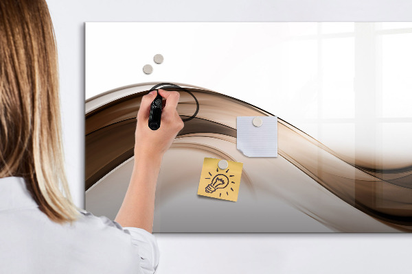Tableau effaçable magnétique Panneau d'affichage photo moderne