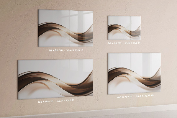 Tableau effaçable magnétique Panneau d'affichage photo moderne
