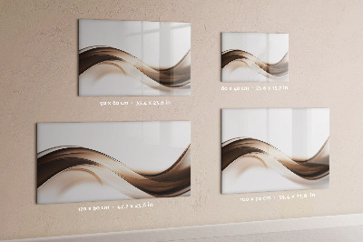 Tableau effaçable magnétique Panneau d'affichage photo moderne