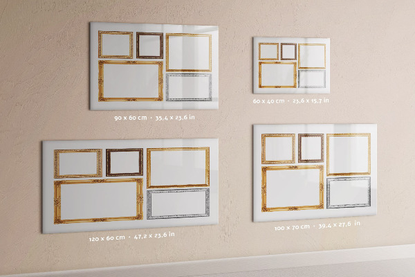 Tableau magnétique effaçable Un espace créatif pour les photos et les notes