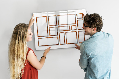 Tableau effaçable magnétique Un espace créatif pour les souvenirs et les photos