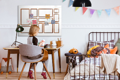 Tableau effaçable magnétique Un espace créatif pour les souvenirs et les photos