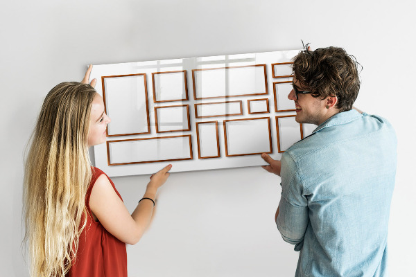 Tableau effaçable magnétique Un espace créatif pour les souvenirs et les photos