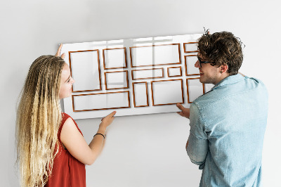 Tableau effaçable magnétique Un espace créatif pour les souvenirs et les photos