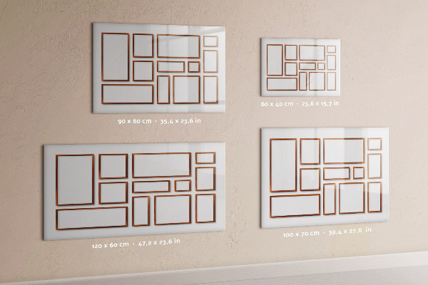 Tableau effaçable magnétique Un espace créatif pour les souvenirs et les photos