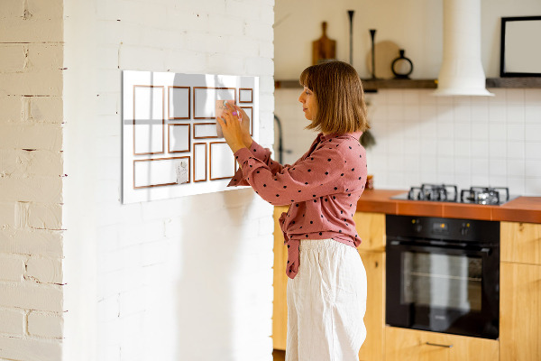 Tableau effaçable magnétique Un espace créatif pour les souvenirs et les photos