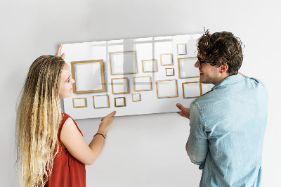 Tableau magnétique effaçable Un espace créatif pour les photos et les notes