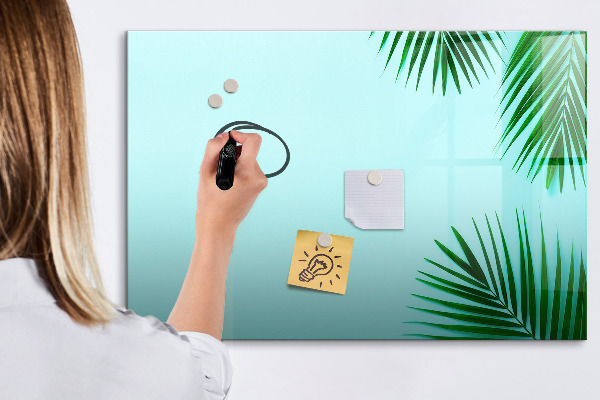 Tableau magnétique effaçable Un espace convivial pour des souvenirs créatifs