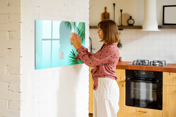 Tableau magnétique effaçable Un espace convivial pour des souvenirs créatifs