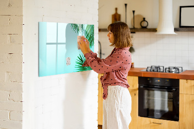 Tableau magnétique effaçable Un espace convivial pour des souvenirs créatifs