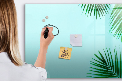 Tableau magnétique effaçable Un espace convivial pour des souvenirs créatifs