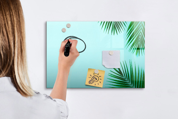 Tableau magnétique effaçable Un espace convivial pour des souvenirs créatifs