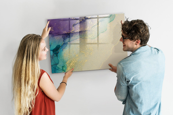 Tableau effaçable magnétique Un tableau coloré pour les notes et les photos
