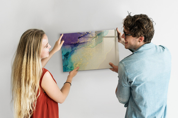 Tableau effaçable magnétique Un tableau coloré pour les notes et les photos