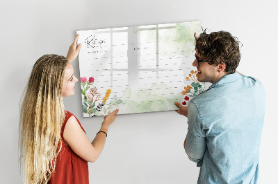 Tableau effaçable magnétique Un tableau créatif pour les recettes et les souvenirs