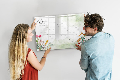 Tableau effaçable magnétique Un tableau créatif pour les recettes et les souvenirs