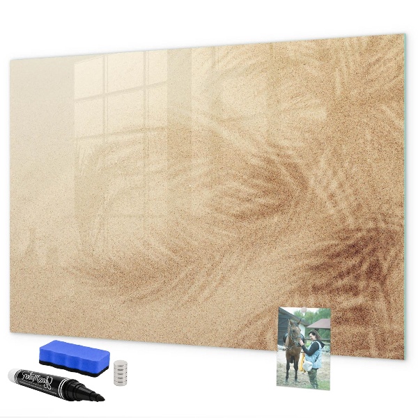 Tableau effaçable magnétique Tableau de notes avec accessoires