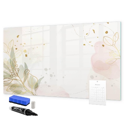 Tableau magnétique effaçable Un tableau élégant pour présenter des photos