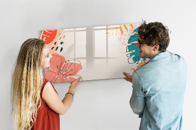 Tableau effaçable magnétique Tableau d'affichage de souvenirs créatifs