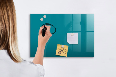 Tableau magnétique effaçable Un tableau coloré pour les notes et les photos